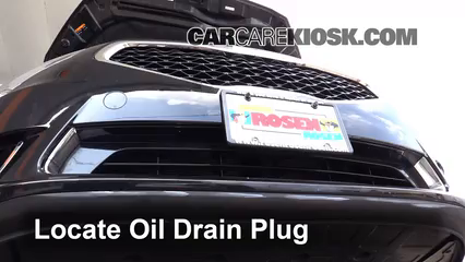 2014 Kia Cadenza Premium 3.3L V6 Oil Change Oil and Oil Filter