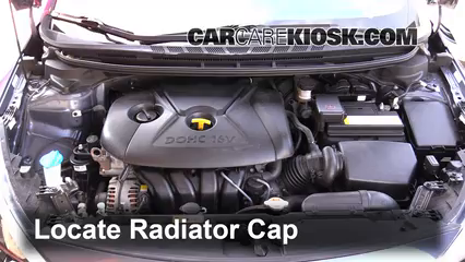 kia forte radiator