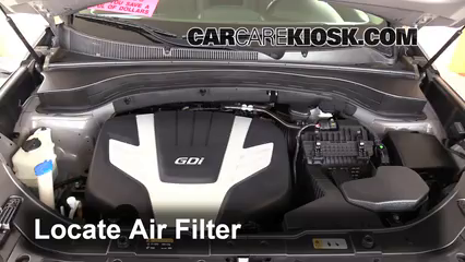 2014 Kia Sorento EX 3.3L V6 Air Filter (Engine)