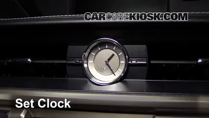 2014 Lexus ES350 3.5L V6 Clock