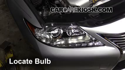 2014 Lexus ES350 3.5L V6 Lights Daytime Running Light (replace bulb)