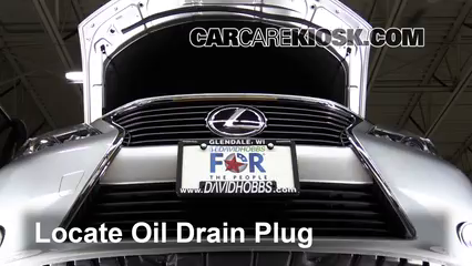 2014 Lexus ES350 3.5L V6 Oil Change Oil and Oil Filter