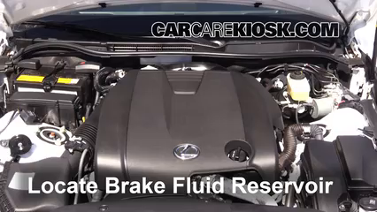 2014 Lexus IS250 2.5L V6 Brake Fluid