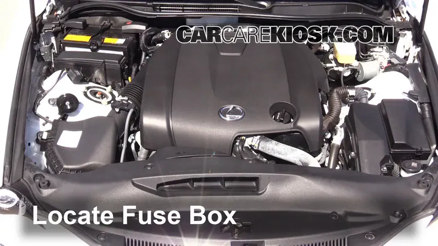 2014 lexus is250 cigarette lighter location Replace a Fuse: 2014 Lexus IS250 2.5L V6