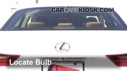 2014 Lexus IS250 2.5L V6 Lights Center Brake Light (replace bulb)