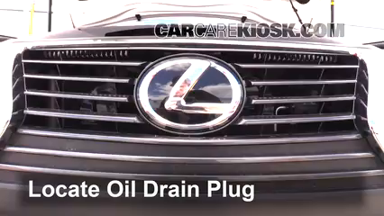 2014 Lexus IS250 2.5L V6 Aceite Cambiar aceite y filtro de aceite