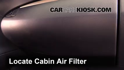 2014 Lexus RX350 3.5L V6 Filtro de aire (interior)