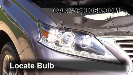 2014 Lexus RX350 3.5L V6 Luces Luz de estacionamiento (reemplazar foco)