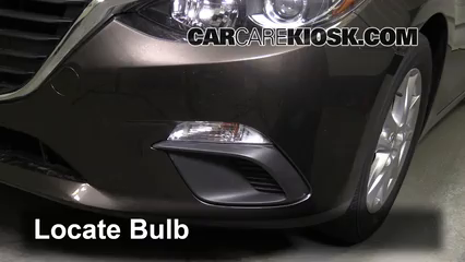 2014 Mazda 3 Touring 2.0L 4 Cyl. Sedan Lights Turn Signal - Front (replace bulb)