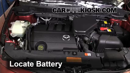 2014 Mazda CX-9 Touring 3.7L V6 Sport Utility (4 Door) Battery Replace