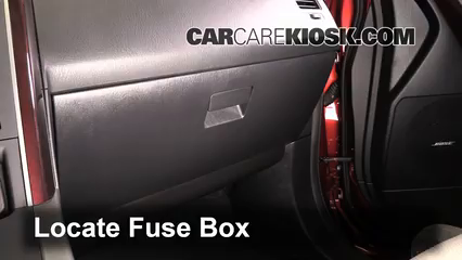 2014 Mazda CX-9 Touring 3.7L V6 Sport Utility (4 Door) Fusible (interior) Control