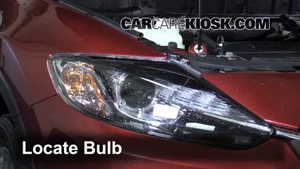2014 Mazda CX-9 Touring 3.7L V6 Sport Utility (4 Door) Lights Headlight (replace bulb)