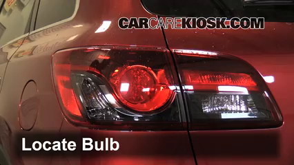 2014 Mazda CX-9 Touring 3.7L V6 Sport Utility (4 Door) Éclairage Feux de marche arrière (remplacer une ampoule)