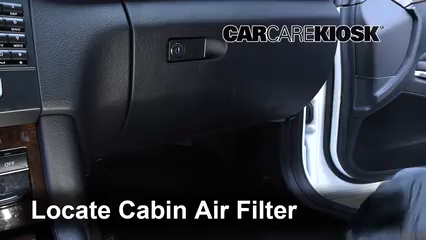 2014 Mercedes-Benz E350 4Matic 3.5L V6 Sedan Air Filter (Cabin)