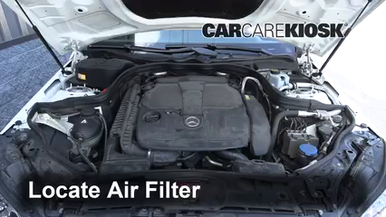 2014 Mercedes-Benz E350 4Matic 3.5L V6 Sedan Air Filter (Engine)