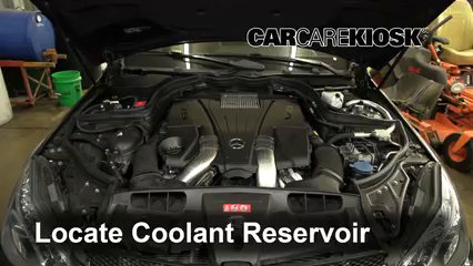 2014 Mercedes-Benz E550 4.6L V8 Turbo Convertible Coolant (Antifreeze)