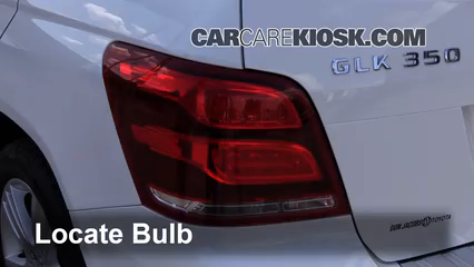 2014 Mercedes-Benz GLK350 4Matic 3.5L V6 Éclairage Feux de marche arrière (remplacer une ampoule)