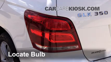 2014 Mercedes-Benz GLK350 4Matic 3.5L V6 Lights Tail Light (replace bulb)