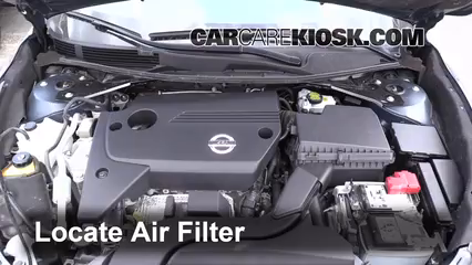 2014 Nissan Altima S 2.5L 4 Cyl. Air Filter (Engine)