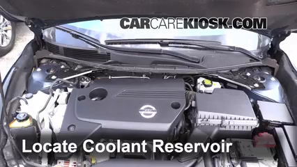 2014 Nissan Altima S 2.5L 4 Cyl. Coolant (Antifreeze) Fix Leaks