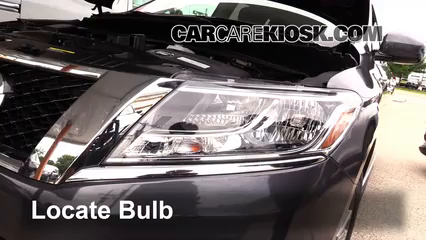 2014 Nissan Pathfinder SL Hybrid 2.5L 4 Cyl. Supercharged Lights Parking Light (replace bulb)