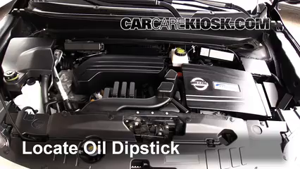 2014 Nissan Pathfinder SL Hybrid 2.5L 4 Cyl. Supercharged Oil Check Oil Level