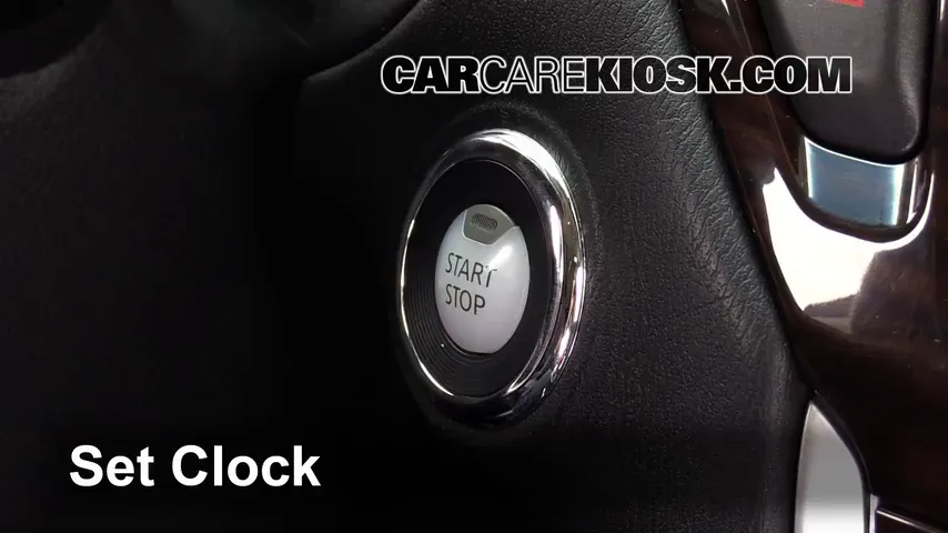 How to Set the Clock / Change Time on a 2014 Nissan Pathfinder SL ...