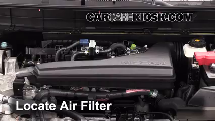 2014 Nissan Rogue SL 2.5L 4 Cyl. Air Filter (Engine) Replace