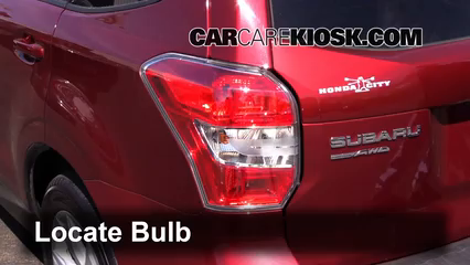 2014 Subaru Forester 2.5i Premium 2.5L 4 Cyl. Wagon (4 Door) Lights Brake Light (replace bulb)