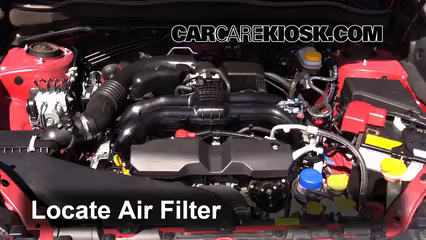 Cabin Air Filter Replacement: 2014 Subaru Forester 2.5i Premium 2.5L 4