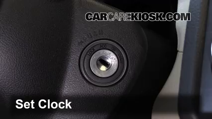 2014 Subaru XV Crosstrek Limited 2.0L 4 Cyl. Clock