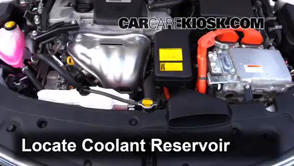 2014 Toyota Avalon Hybrid XLE 2.5L 4 Cyl. Coolant (Antifreeze) Check Coolant Level