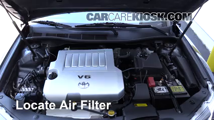 2014 Toyota Camry SE 3.5L V6 Air Filter (Engine) Replace