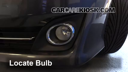 2014 Toyota Camry SE 3.5L V6 Éclairage Feu antibrouillard (remplacer l'ampoule)