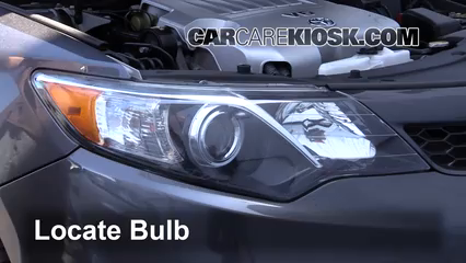2014 Toyota Camry SE 3.5L V6 Éclairage Feu clignotant avant (remplacer l'ampoule)
