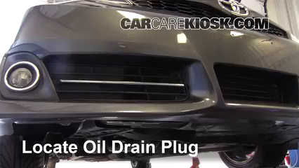 2014 Toyota Camry SE 3.5L V6 Huile Changer l'huile et le filtre à huile