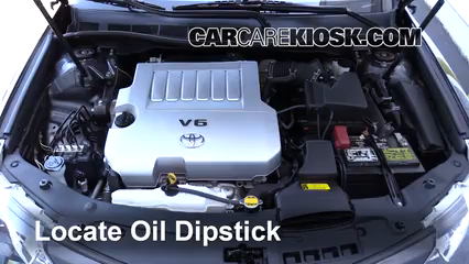 2014 Toyota Camry SE 3.5L V6 Aceite Controlar nivel de aceite