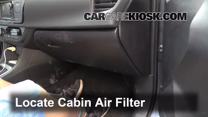 2014 Toyota Corolla S 1.8L 4 Cyl. Filtro de aire (interior) Control