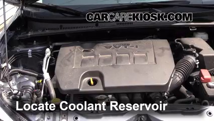 2014 Toyota Corolla S 1.8L 4 Cyl. Coolant (Antifreeze) Add Coolant