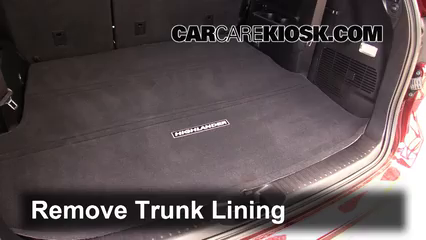 2014 Toyota Highlander LE 3.5L V6 Jack Up Car Use Your Jack to Raise Your Car