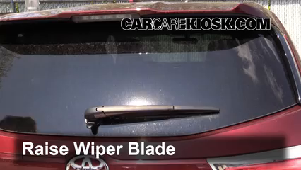 2014 Toyota Highlander LE 3.5L V6 Windshield Wiper Blade (Rear)