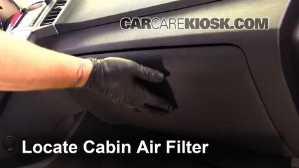 2014 Toyota Venza LE 3.5L V6 Air Filter (Cabin) Check