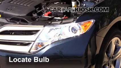 2014 Toyota Venza LE 3.5L V6 Lights Parking Light (replace bulb)