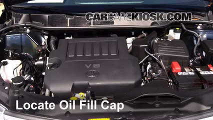 2014 Toyota Venza LE 3.5L V6 Aceite Agregar aceite