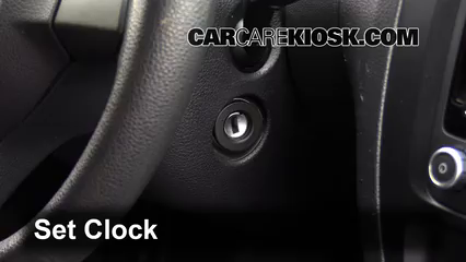 2014 Volkswagen Jetta SE 1.8L 4 Cyl. Turbo Sedan (4 Door) Clock