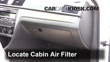 2014 Volkswagen Passat SEL Premium 1.8L 4 Cyl. Sedan (4 Door) Air Filter (Cabin)