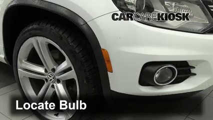 2014 Volkswagen Tiguan R-Line 2.0L 4 Cyl. Turbo Lights Parking Light (replace bulb)