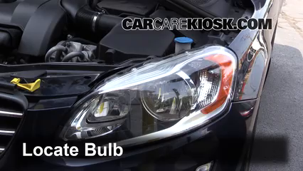 2014 Volvo XC60 T6 3.0L 6 Cyl. Turbo Lights Headlight (replace bulb)