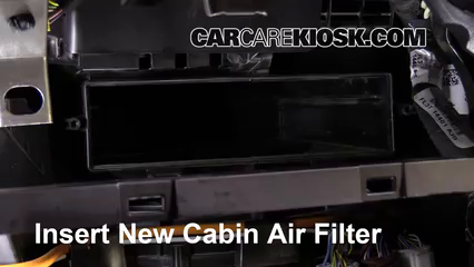 2004 ford f150 cabin air filter location