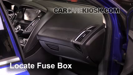 Interior Fuse Box Location: 2012-2018 Ford Focus - 2015 ... honda city fuse box diagram 